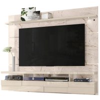 Bancada Suspensa Para TV 60 Polegadas 2761 Calacata Off White MDT