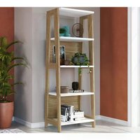 Estante 04 Prateleiras 26125 Linha Trend Hanover Off White Artesano