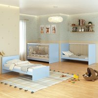 Berço 3 em 1 para Colchão 60 x 130 cm Multimóveis MP0527G