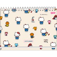 Planner da Vida 104Fls Hello Kitty Bege Jandaia