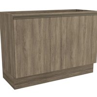 Balcao De Pia 02 Portas 120cm Maxxi G745 Nogal Kappesberg