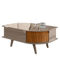 Mesa de Centro Indianapolis Madetec 2 portas deslizante