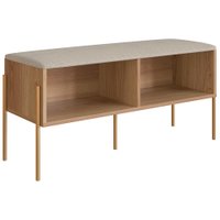 Sapateira Banco 93 CM Pes Metal Oslo 28968 Hanover Artesano