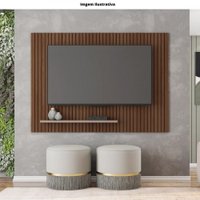 Painel Caemmun Aegon 180 cm MDP Havana/Fendi