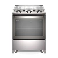 Fogão 5 bocas Electrolux Efficient com Mesa Inox PerfectCook e VaporBake (FE5IC) 669536
