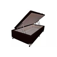 Cama Box Baú Solteiro Courano Brown New (88x188x35) - Castor