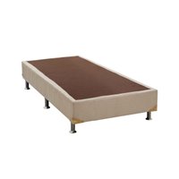 Cama Box Base Universal Solteiro Suede Clean (88x188x30) - Ortobom