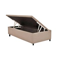 Cama Box Baú Universal Solteiro Courano Clean (88x188x35) - Costa Rica