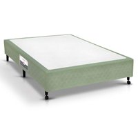 Cama Box Base Universal Viúva Poli Tecido Green (128x188x23) - Castor