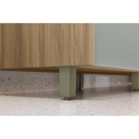 Armário de Cozinha Modulado Completa Rainha 7 Peças Branca/Nature - Nesher