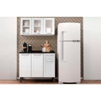 Cozinha Completa Múltipla 2 Peças (Aéreo+Gabinete) Branco - Bertolini