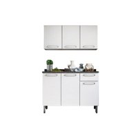 Cozinha Modulada Bertolini Evidence  2 Peças (1 Armário + 1 Balcão) C2P07 Branco