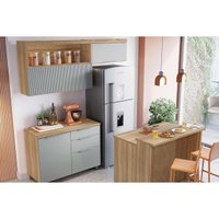 Kit de Cozinha Modulada 5 Peças Marquesa Gourmet C5P30 Nature/Verde - Nesher