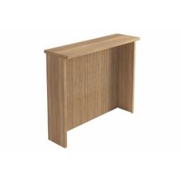 Armário de Cozinha Modulado Painel Ilha Canelado 120cm Nature - Nesher