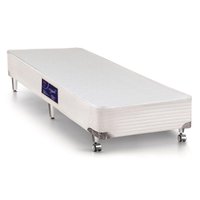 Cama Box Base Universal Solteiro Gold Star Vitagel White (88x188x23) - Castor