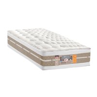 Colchão Solteiro Molas Pocket Ensacadas   Silver Star Air Double Face Euro Pillow (78x188x34) - Castor