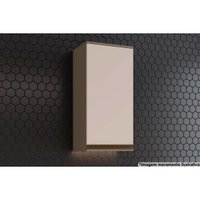 Módulo Cozinha Henn Connect Armário c/ 1 Porta 40cm Duna/Cristal