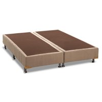 Cama Box Base Universal Queen Americana Suede Clean (158x198x23) - Ortobom
