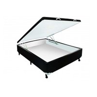 Cama Box Baú Universal Viúva Courano Black New (128x188x35) - Castor