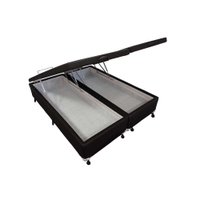 Cama Box Baú Universal Queen Courano Black New (158x198x35) - Castor