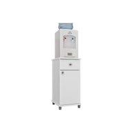 Balcão de Escritório  Multiuso ASM153 c/ 1 Porta e 1 Gaveta Branco - Movelbento