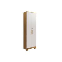 Multiuso de Cozinha Bordo 2 Portas c/ Chave 32cm Amendoa/Off White - Ronipa