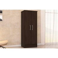 Armário Multiuso Sala Viena c/ 2 Portas Ébano - Demóbile