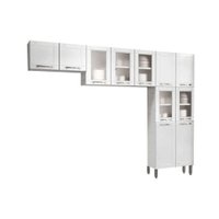 Cozinha Modulada Bertolini Múltipla 3 Peças (2 Armários + 1 Paneleiro) CPT96 Branco