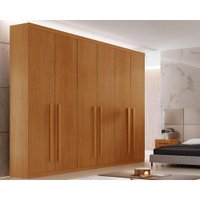 Guarda Roupa Casal 6 Portas e 6 Gavetas Pernambuco Naturale - Rufato