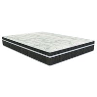 Colchão Viúva Molas Bonnel Venezia Black Euro Pillow (1,08x1,88x0,24) - Orthoflex