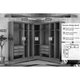 Quarto Casal Modulado Rizon 3 Peças (2 Guarda Roupas + 1 Closet) QC210 Freijo Cumaru - Novo Horizonte