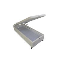 Cama Box Baú Universal Solteiro Vellus (88x188x35) - Castor