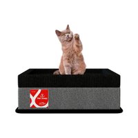 Cama box PET Cachorro / Gato Médio Sleep Plus CinzaPreto (75x55x15) - Pelmex