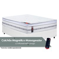 Colchão Casal Molas Pocket Ensacadas Magnético c/Vibro Massagem c/ Niponpedic (138x188x32) - Castor