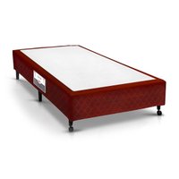 Cama Box Base Universal Solteiro Poli Tecido Wine (78x188x27) - Castor