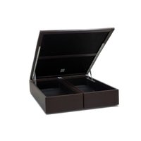 Cama Box Baú Universal Queen Courano Brown (158x198x35) - Ortobom