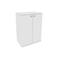 Armário Sapateira Solteiro SA-3400 c/ 2 Portas Branco - Tecno Mobili