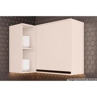 Módulo Cozinha Henn Connect Armário Canto Reto c/ 1 Porta 95cm Off White