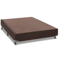 Cama Box Base Universal Viúva Courano Brown (128x188x30) - Ortobom
