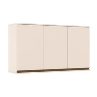 Módulo Cozinha Henn Connect Armário c/ 3 Portas 120cm Off White