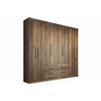 Guarda Roupa 8 Portas e 6 Gavetas Master 8.6 Demolição - Santos Andirá
