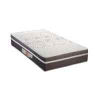 Colchão Solteiro Ortopédico D28 / EP Anatômico Orthoface Vip Euro Pillow Brown (88x188x30) - Polar