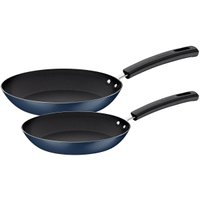 Jogo de 2 Frigideiras 1,8L e 0,8L Tramontina Sicília Antiaderente Starflon Excellent Azul