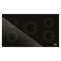 Cooktop de Indução Cinco Bocas EOS Preto 7500W ECI05EP 220V