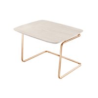 Mesa de Centro Kairos Base Cobre 54x43cm LarFlex Artico