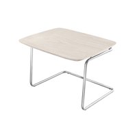 Mesa de Centro Kairos Base Cromada 54x43cm LarFlex Artico