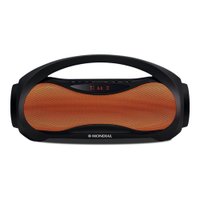 Speaker Mondial Vibe Two Sk-04 Bluetooth Biv Preto/laranja