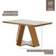 Mesa de Madeira Viena 160cm com Vidro