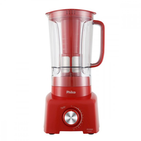 Liquidificador Philco com Filtro 12 Velocidades Mais Pulsar/Autolimpeza 2 Litros - PH900