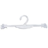 Kit 100 Cabides Expositores de Loja para Lingerie Encaixe para Alças Atacado Transparente